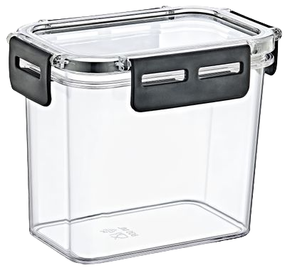 CLEAR RECTANGULAR STORAGE CONTAINER